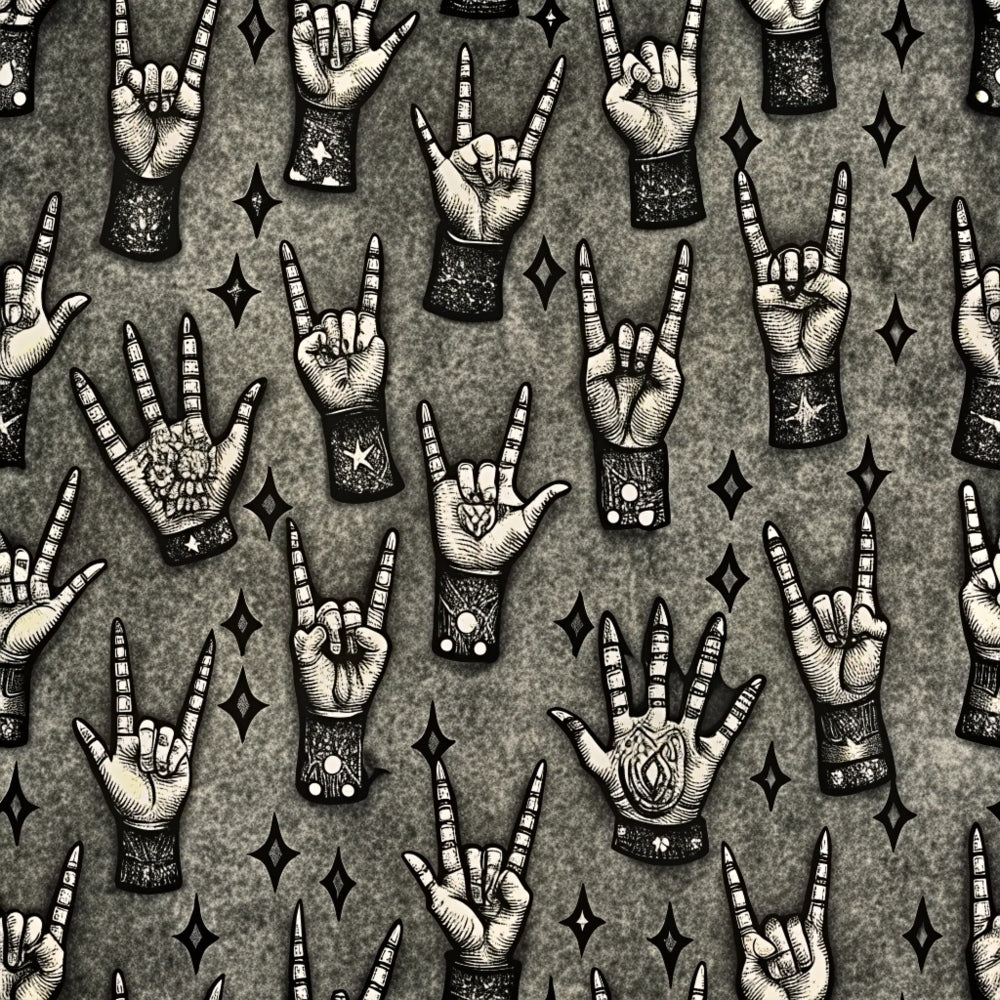 Rock and Roll Pattern 6 Quilting Cotton Fabric