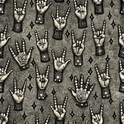 Rock and Roll Pattern 6 Quilting Cotton Fabric
