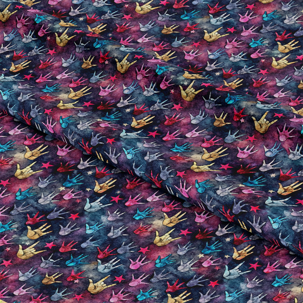 Rock and Roll Pattern 7 Quilting Cotton Fabric