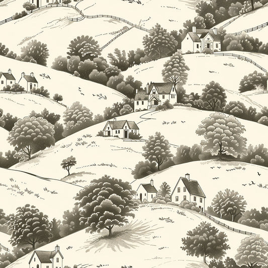 Rolling Hills Pattern 12 Quilting Cotton Fabric