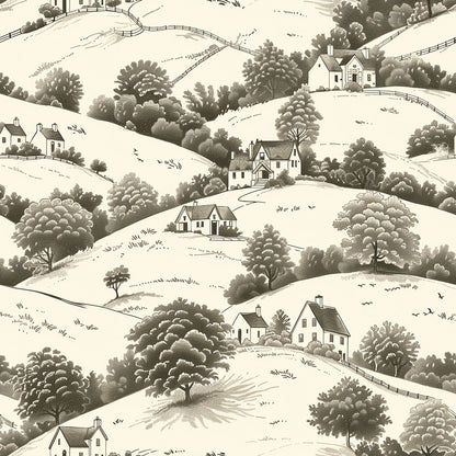 Rolling Hills Pattern 12 Quilting Cotton Fabric