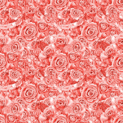 Rose Bouquet Pattern 19 Quilting Cotton Fabric