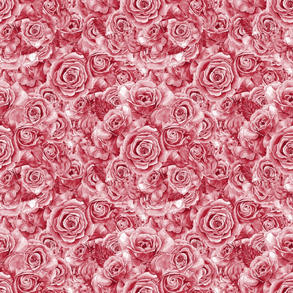 Rose Bouquet Pattern 20 Quilting Cotton Fabric