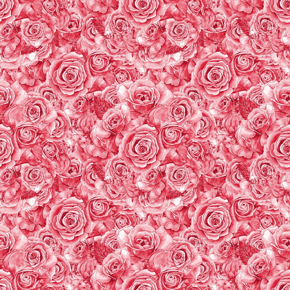 Rose Bouquet Pattern 21 Quilting Cotton Fabric