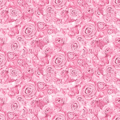 Rose Bouquet Pattern 29 Quilting Cotton Fabric