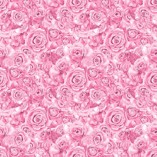 Rose Bouquet Pattern 29 Quilting Cotton Fabric