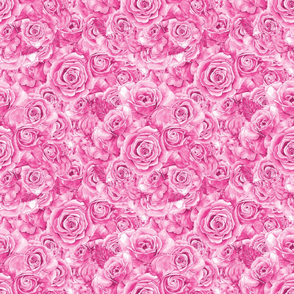 Rose Bouquet Pattern 30 Quilting Cotton Fabric