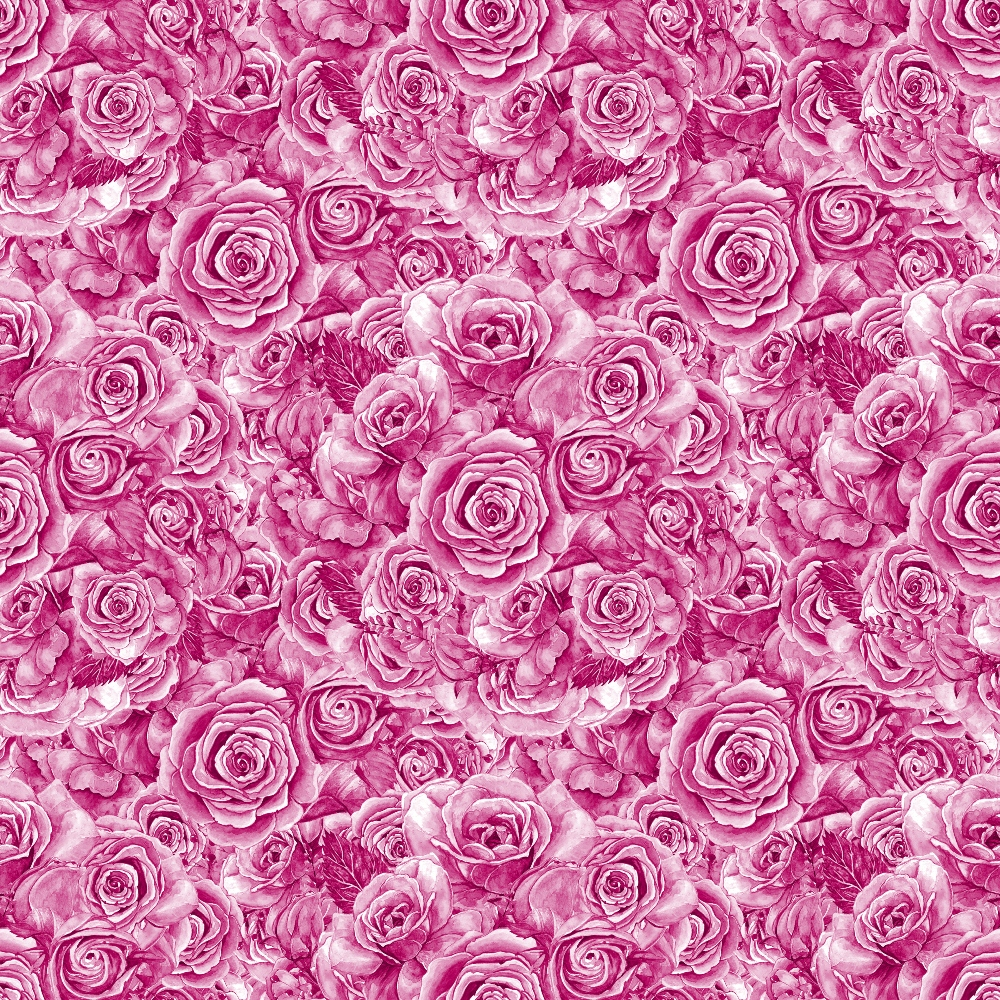 Rose Bouquet Pattern 32 Quilting Cotton Fabric