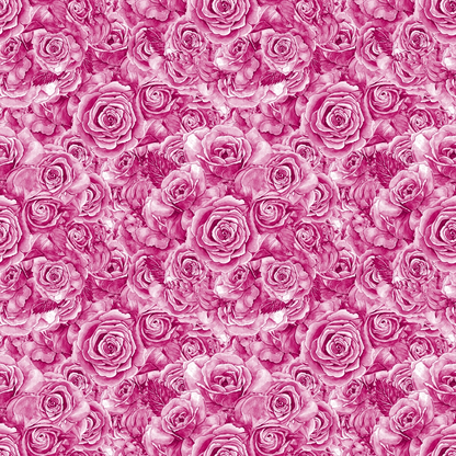 Rose Bouquet Pattern 32 Quilting Cotton Fabric