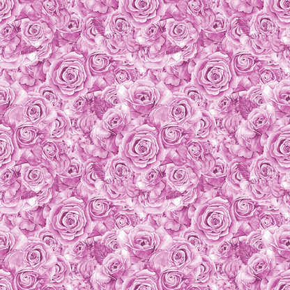 Rose Bouquet Pattern 34 Quilting Cotton Fabric