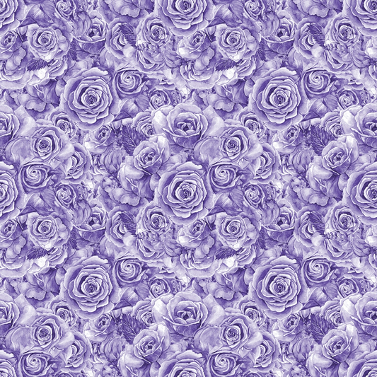 Rose Bouquet Pattern 40 Quilting Cotton Fabric