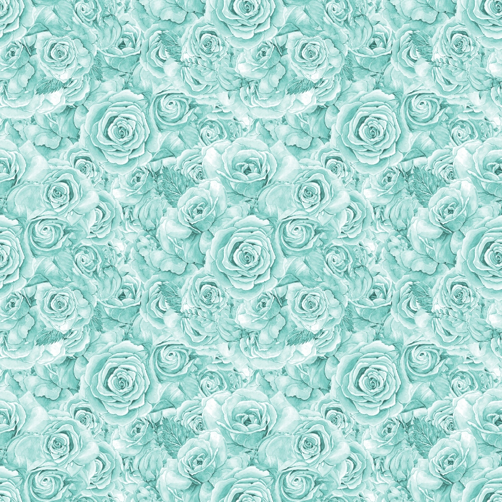 Rose Bouquet Pattern 60 Quilting Cotton Fabric