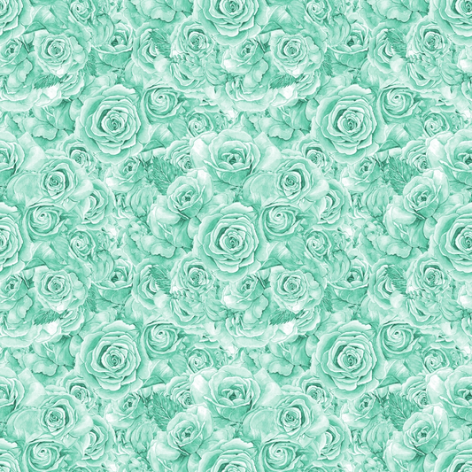 Rose Bouquet Pattern 62 Quilting Cotton Fabric