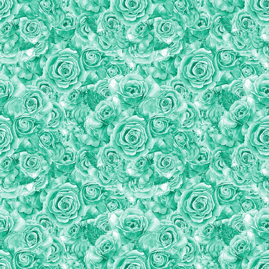 Rose Bouquet Pattern 63 Quilting Cotton Fabric