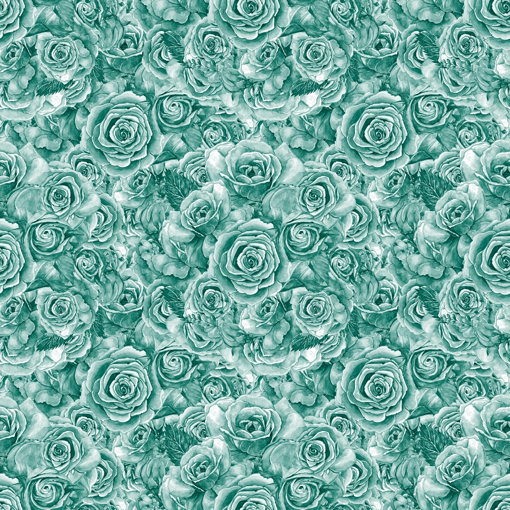 Rose Bouquet Pattern 64 Quilting Cotton Fabric