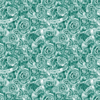 Rose Bouquet Pattern 64 Quilting Cotton Fabric