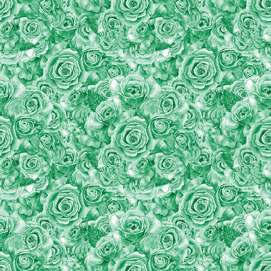 Rose Bouquet Pattern 65 Quilting Cotton Fabric