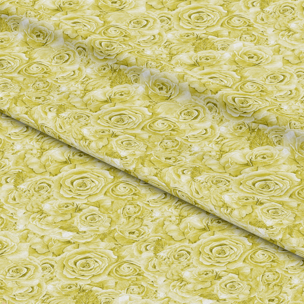 Rose Bouquet Pattern 78 Quilting Cotton Fabric