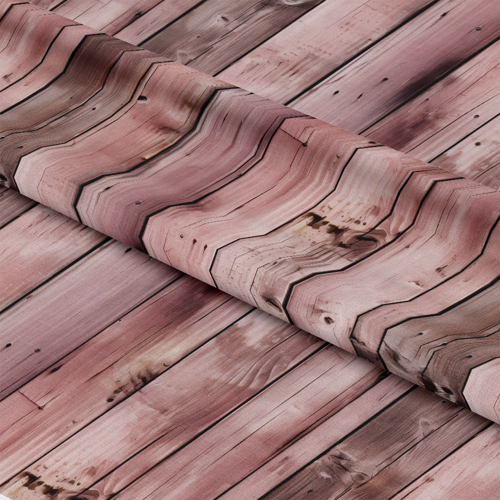 - Pink Rose Wood Planks Pattern 2 Quilting Cotton Fabric  
- Cotton textile  
- Quilting material  
- Pink hues  
- Wood grain design  
- Rustic style  
- Natural wood appearance  
- Soft fabric  
- Crafting fabric  
- Sewing material