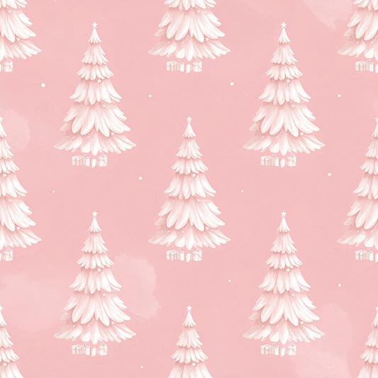Rosy Santa Christmas Cheer Pattern 11 Quilting Cotton Fabric