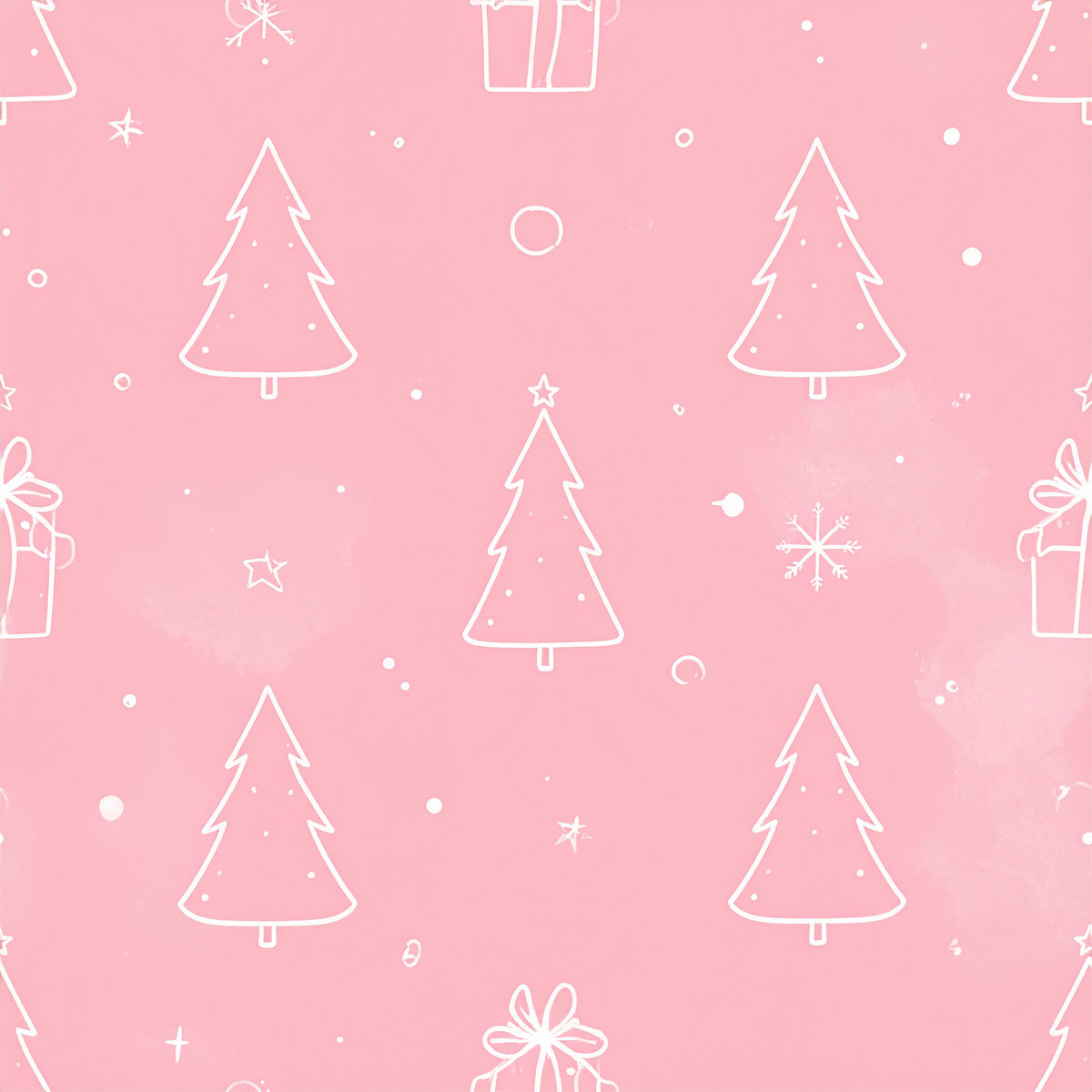 Rosy Santa Christmas Cheer Pattern 12 Quilting Cotton Fabric
