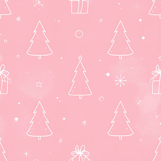 Rosy Santa Christmas Cheer Pattern 12 Quilting Cotton Fabric