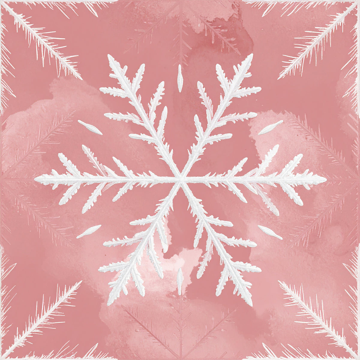 Rosy Santa Christmas Cheer Pattern 21 Quilting Cotton Fabric