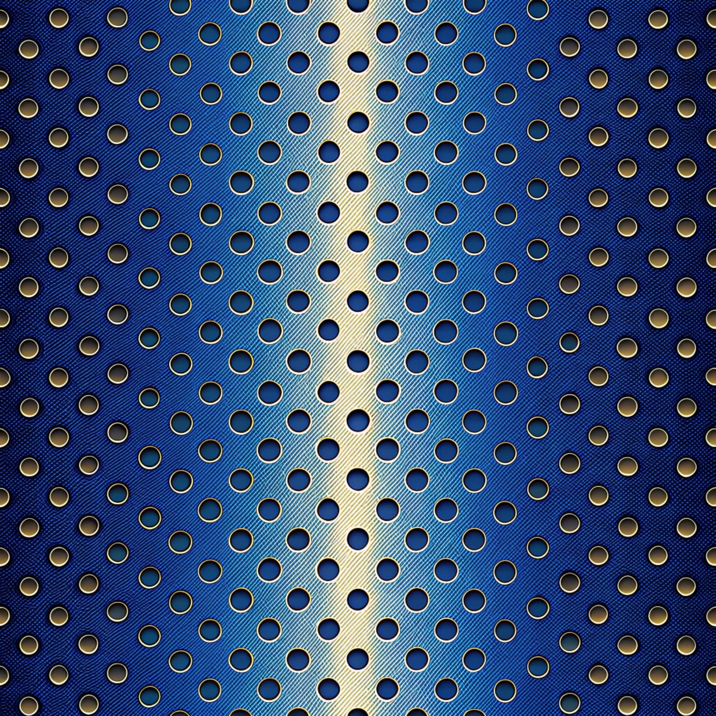 Royal Blue Azure Pattern 18 Quilting Cotton Fabric
