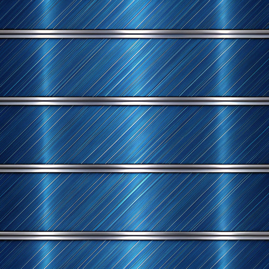 Royal Blue Azure Pattern 6 Quilting Cotton Fabric