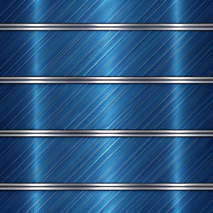 Royal Blue Azure Pattern 6 Quilting Cotton Fabric