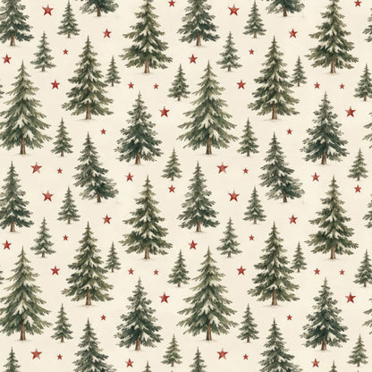 Royal Christmas Pattern 5 Quilting Cotton Fabric