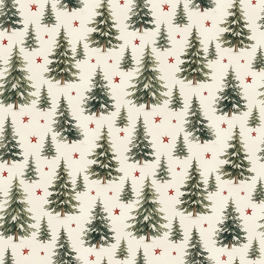 Royal Christmas Pattern 5 Quilting Cotton Fabric