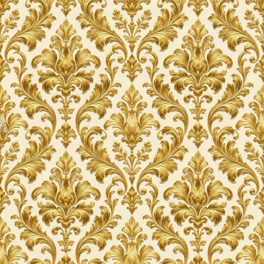 Royal Christmas Pattern 8 Quilting Cotton Fabric