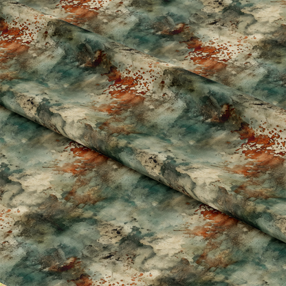 Rustic Patina Textures Pattern 4 Quilting Cotton Fabric