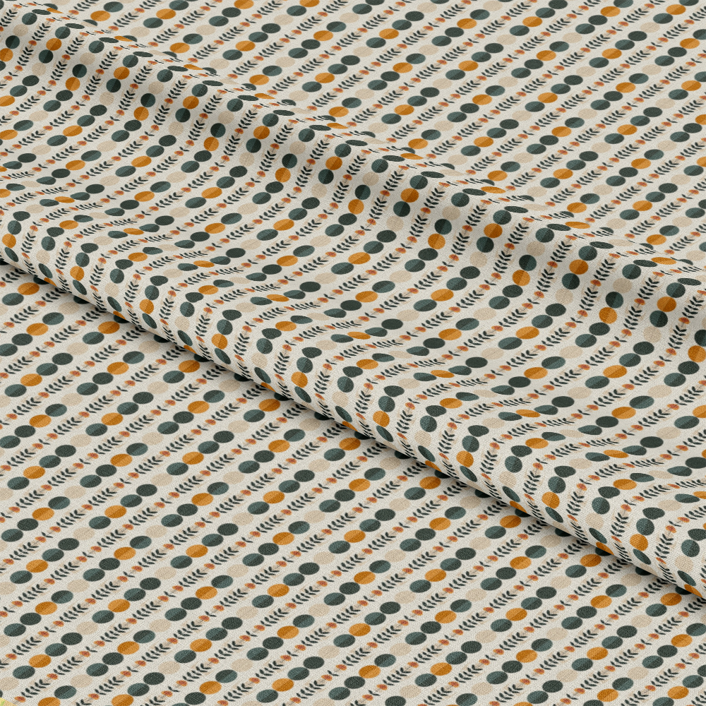 Sage Green Boho Pattern 5 Quilting Cotton Fabric