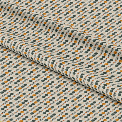 Sage Green Boho Pattern 5 Quilting Cotton Fabric