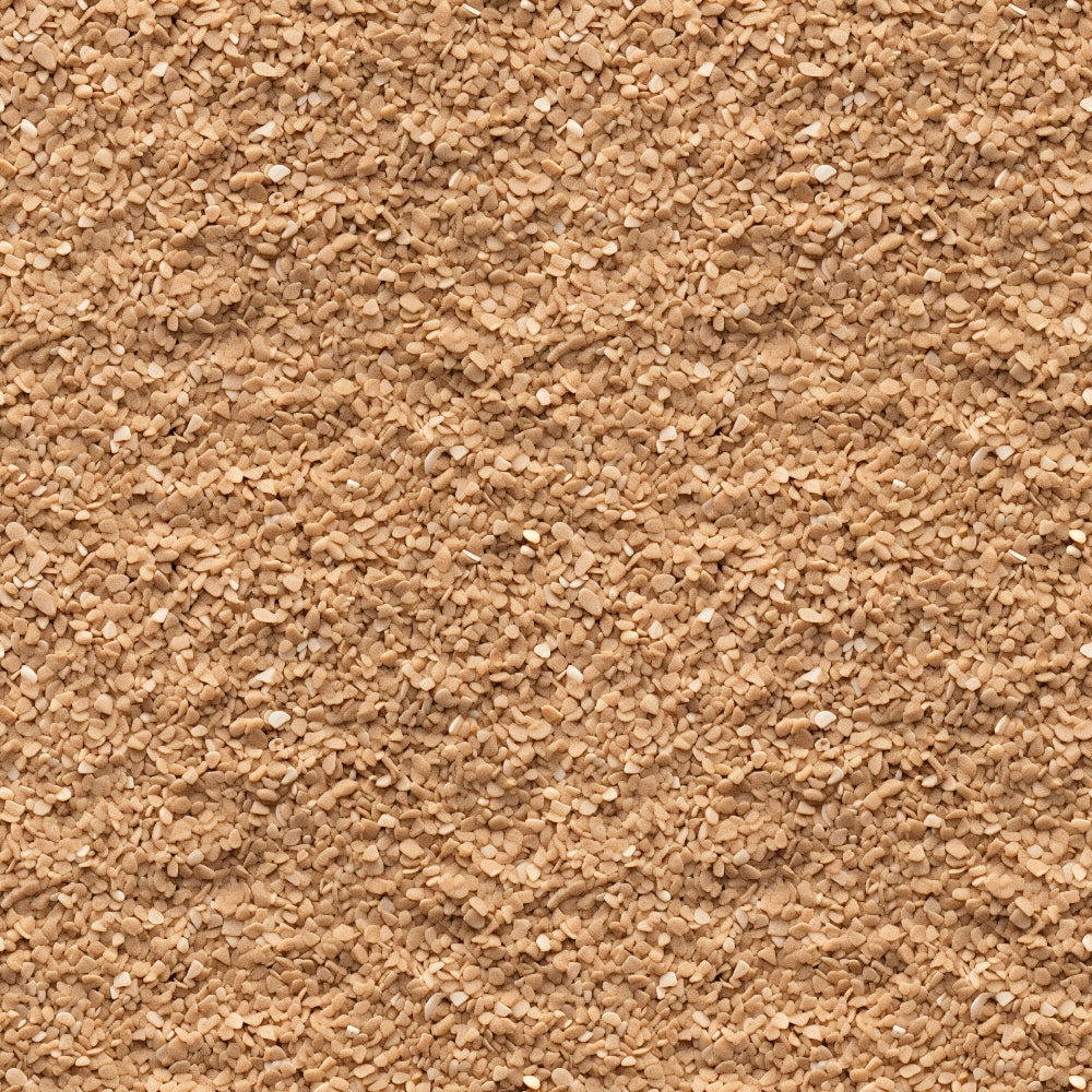 A close-up view of a seamless pattern of light brown sesame seeds spread evenly across the image.