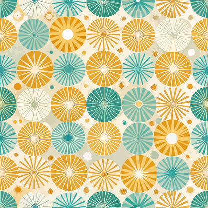 Scandinavian Geometric Pattern 1 Quilting Cotton Fabric