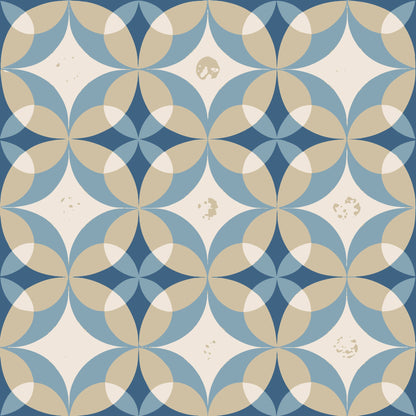 Scandinavian Geometric Pattern 10 Quilting Cotton Fabric