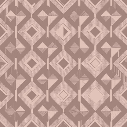 Scandinavian Geometric Pattern 12 Quilting Cotton Fabric