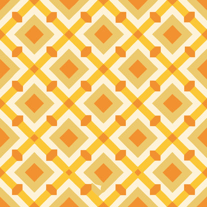 Scandinavian Geometric Pattern 16 Quilting Cotton Fabric