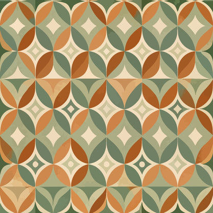 Scandinavian Geometric Pattern 24 Quilting Cotton Fabric