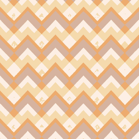 Scandinavian Geometric Pattern 27 Quilting Cotton Fabric