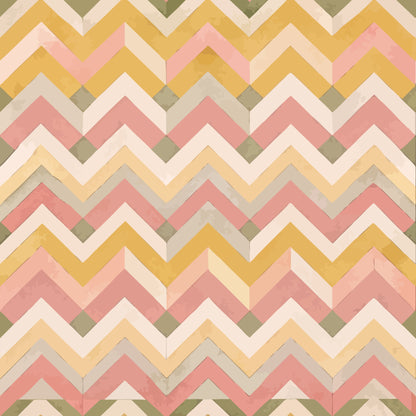 Scandinavian Geometric Pattern 28 Quilting Cotton Fabric