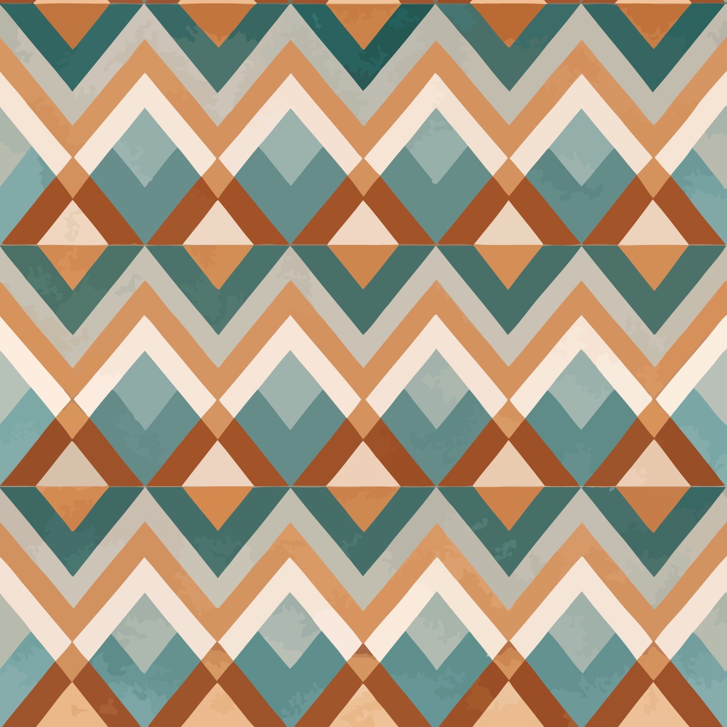 Scandinavian Geometric Pattern 29 Quilting Cotton Fabric