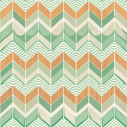 Scandinavian Geometric Pattern 6 Quilting Cotton Fabric