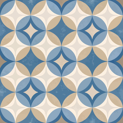 Scandinavian Geometric Pattern 9 Quilting Cotton Fabric