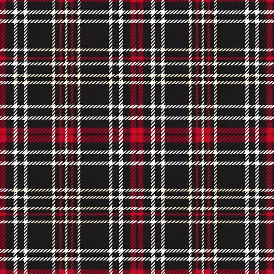 Scottish Tartan Plaid Pattern 2 Quilting Cotton Fabric