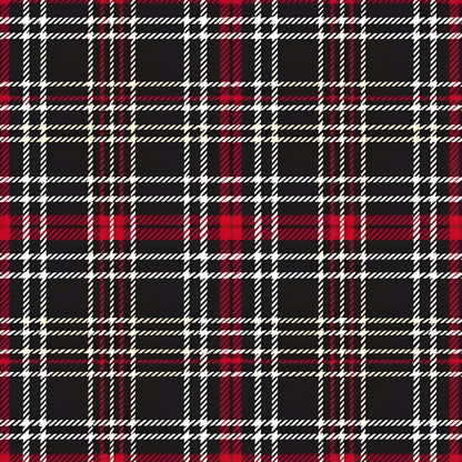 Scottish Tartan Plaid Pattern 2 Quilting Cotton Fabric