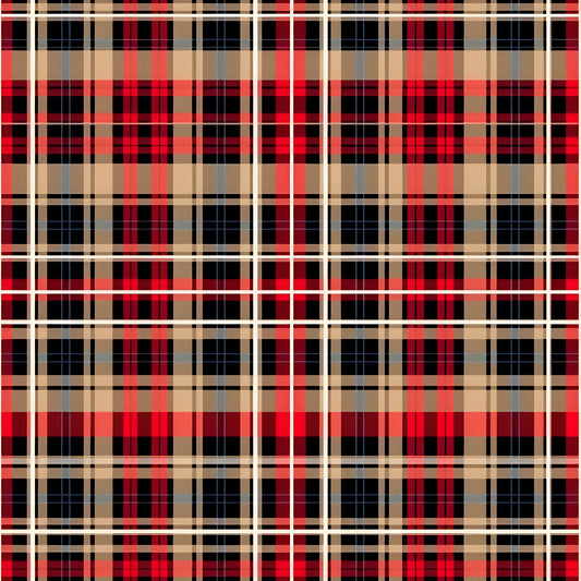Scottish Tartan Plaid Pattern 3 Quilting Cotton Fabric